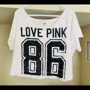 VS white baggy tee